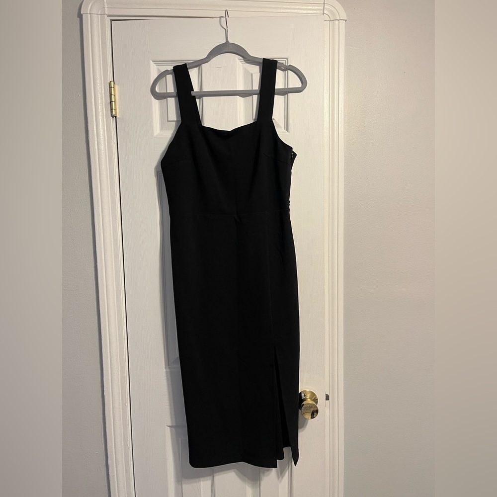 Petal and Pup Midi Dress with Slit